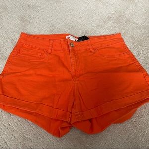 H & M Orange Shorts
